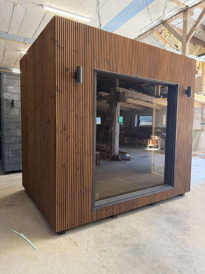 Karkasine sauna, pirtis, moduliniai, mobili, medin - nuotraukos Nr. 13