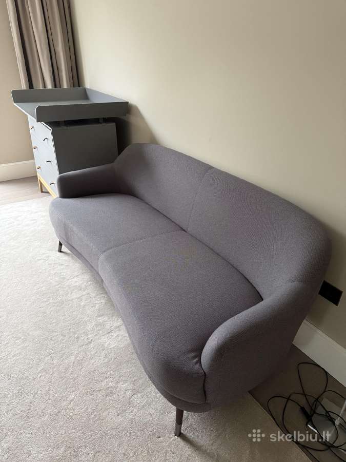 Stilinga pilka sofa - geros bukles - nuotraukos Nr. 2