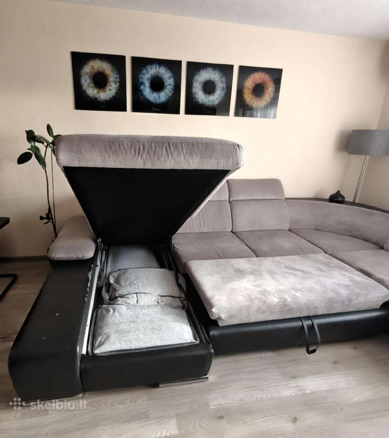 U formos sofa - lova - nuotraukos Nr. 2