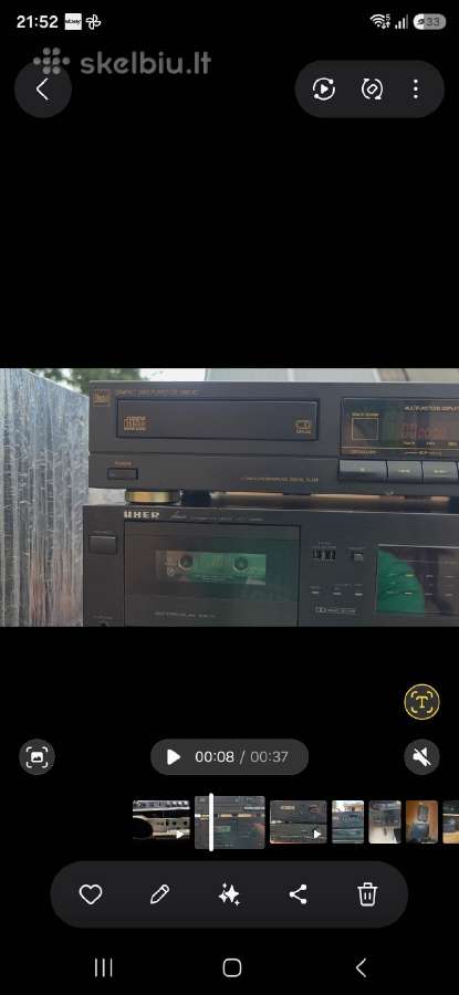 Dual CD, uher kasetinis ,ct 301 kasetinė deka, - nuotraukos Nr. 4