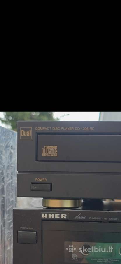 Dual CD, uher kasetinis ,ct 301 kasetinė deka, - nuotraukos Nr. 6