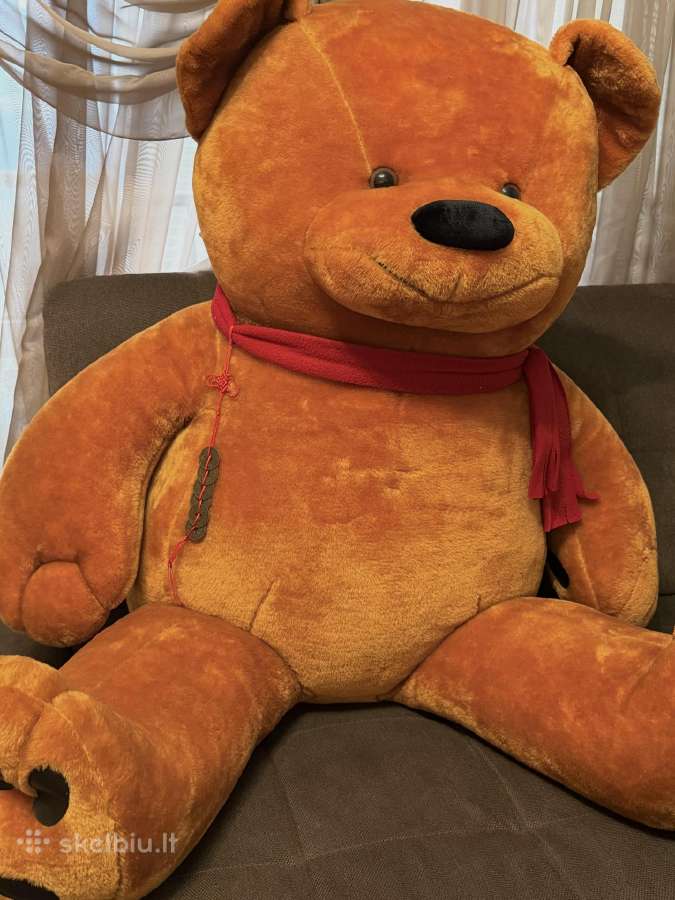 Minkštas žaislas Meškis 100cm + - nuotraukos Nr. 4