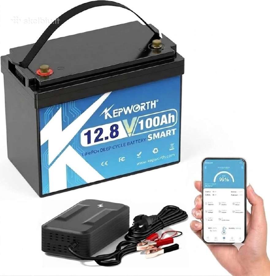 Kepworth Lifepo4 akumuliatoriai 12/24v 30-300ah - nuotraukos Nr. 10