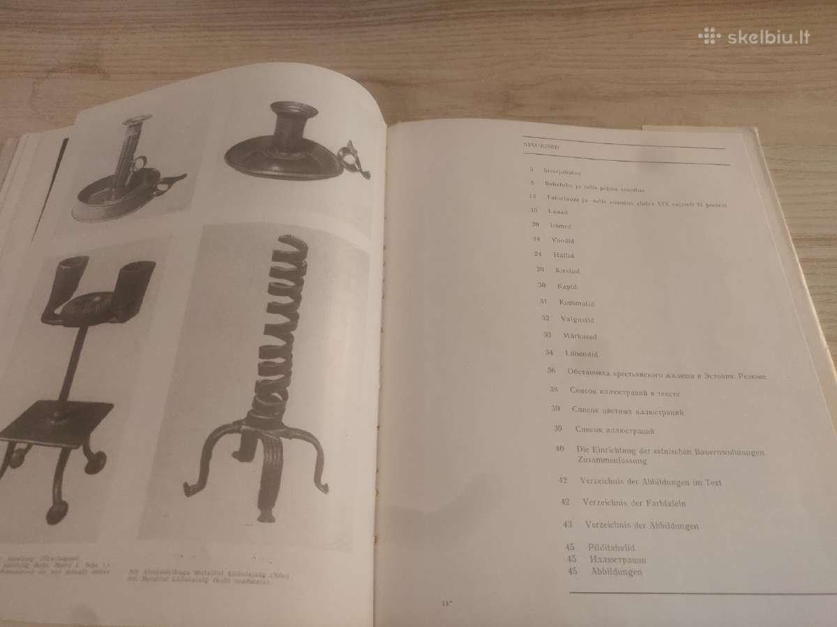 Ūkininko namo interjeras-estų liaudies menas 1984m - nuotraukos Nr. 5