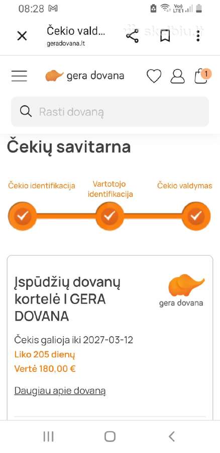 Kuponas gera dovana - nuotraukos Nr. 3
