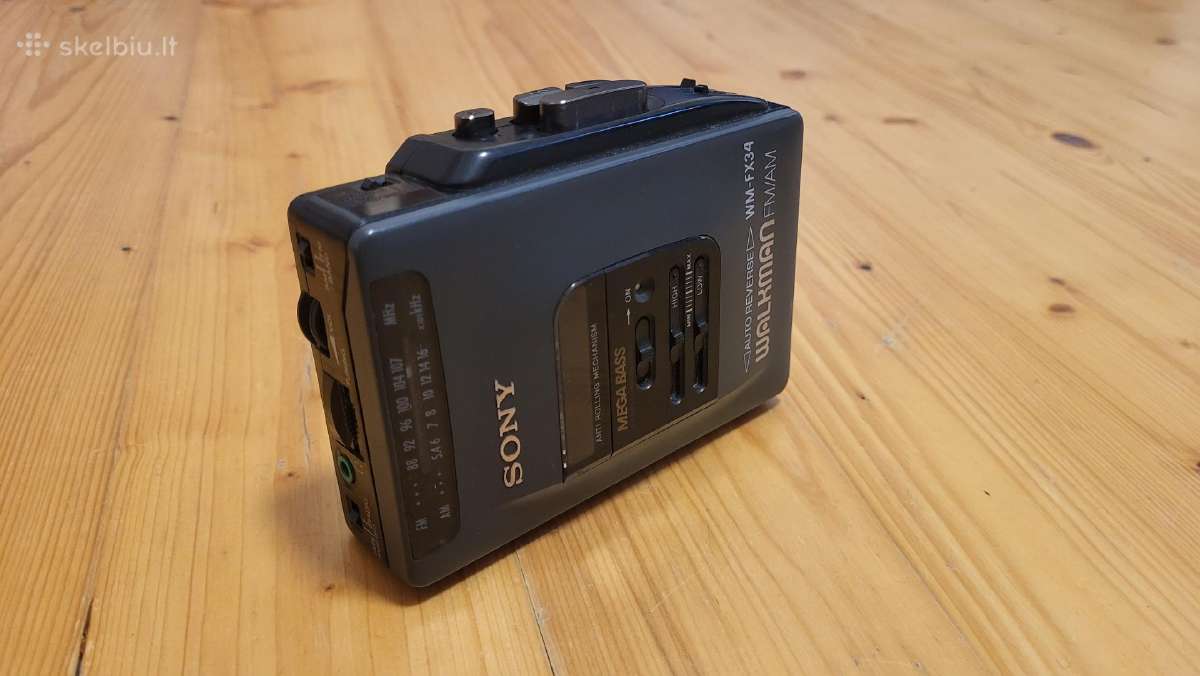 Sony Walkman Wm-fx34 Fm/am Mega Bass - nuotraukos Nr. 3