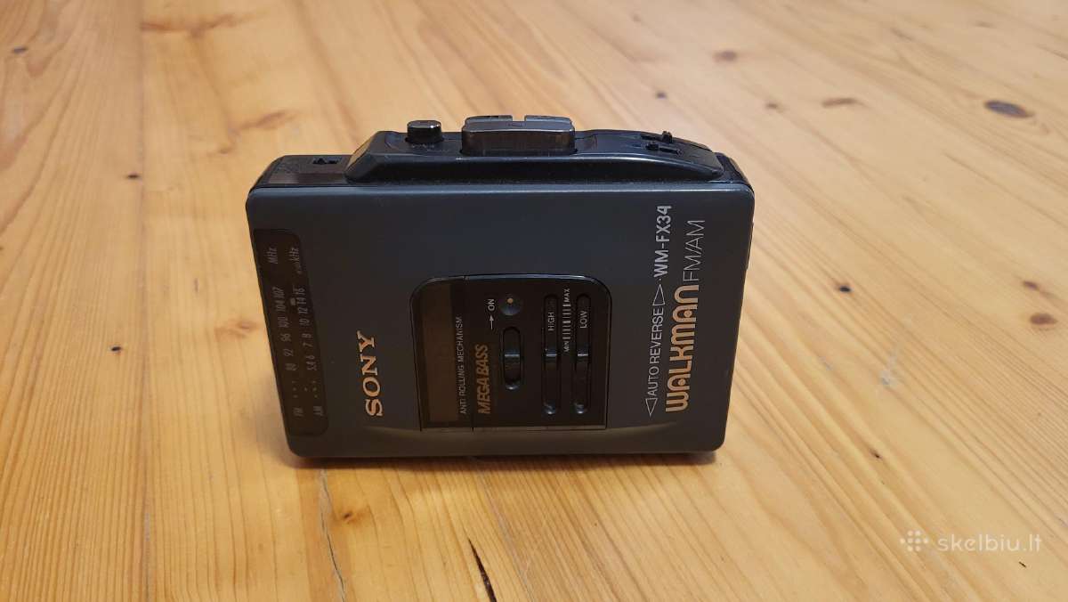 Sony Walkman Wm-fx34 Fm/am Mega Bass - nuotraukos Nr. 4