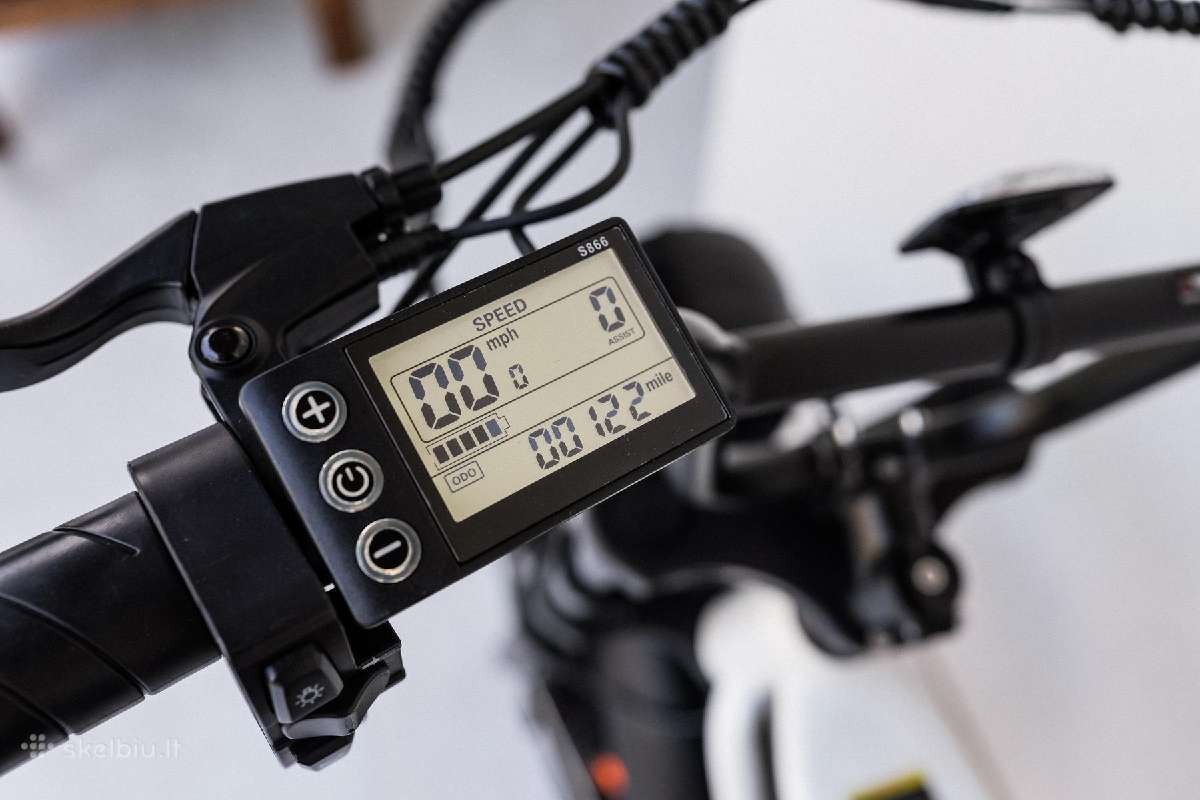 Elektrinis dviratis cycrown, fat bike, 750w, 2024 - nuotraukos Nr. 4