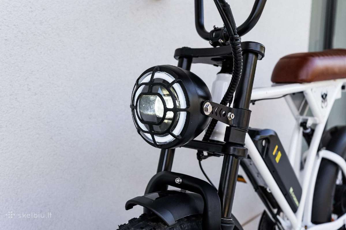 Elektrinis dviratis cycrown, fat bike, 750w, 2024 - nuotraukos Nr. 10