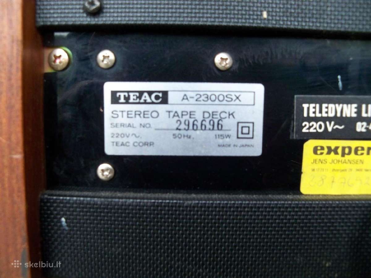 Teac,sony,denon,sansui,pioneer,philips,dual,vef. - nuotraukos Nr. 2