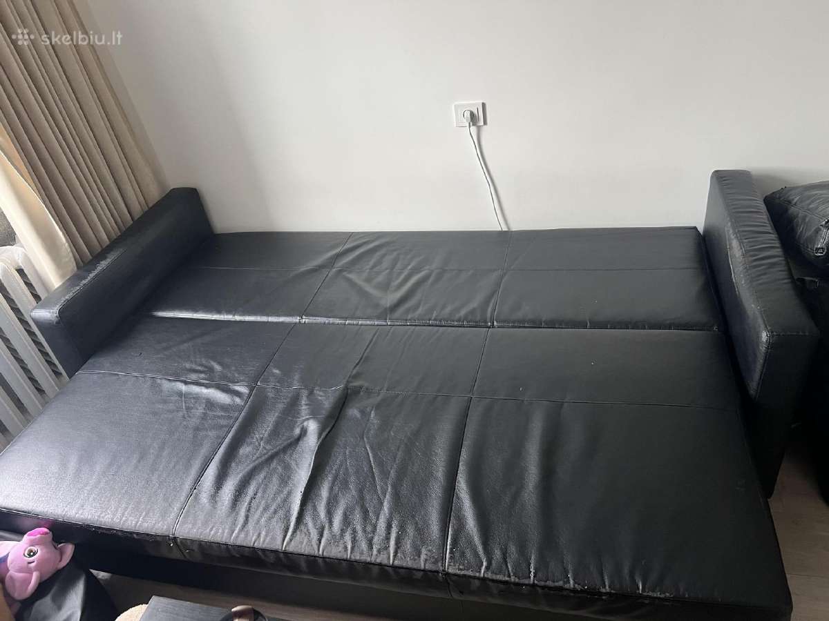 Trivietė Ikea Sofa Lova - nuotraukos Nr. 6