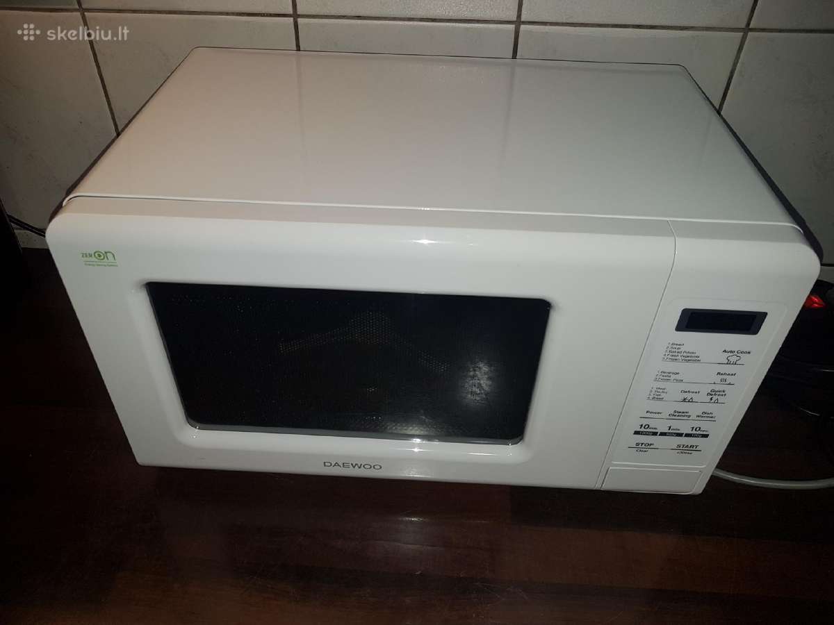 Samsung mėlynos keramikos mikrobangų krosnelė - nuotraukos Nr. 5