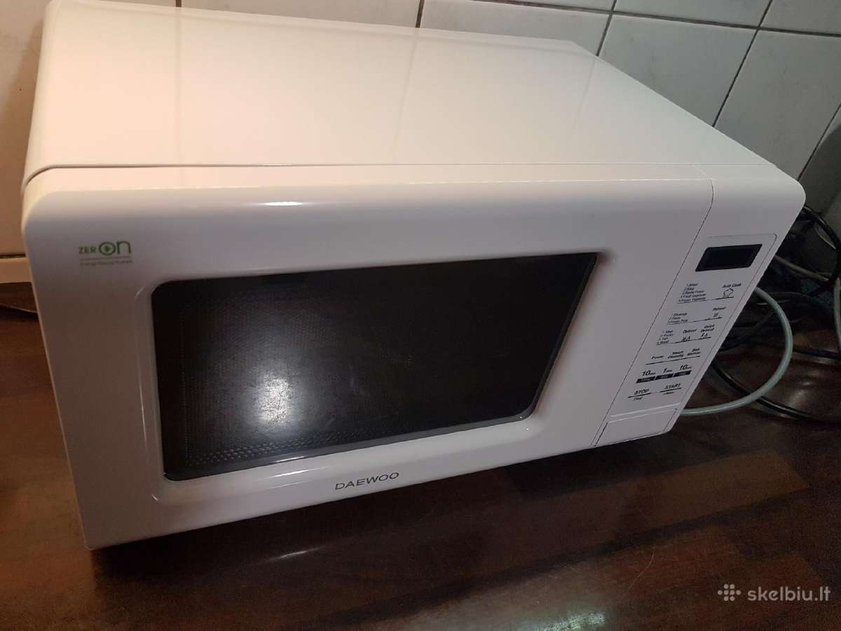 Samsung mėlynos keramikos mikrobangų krosnelė - nuotraukos Nr. 6