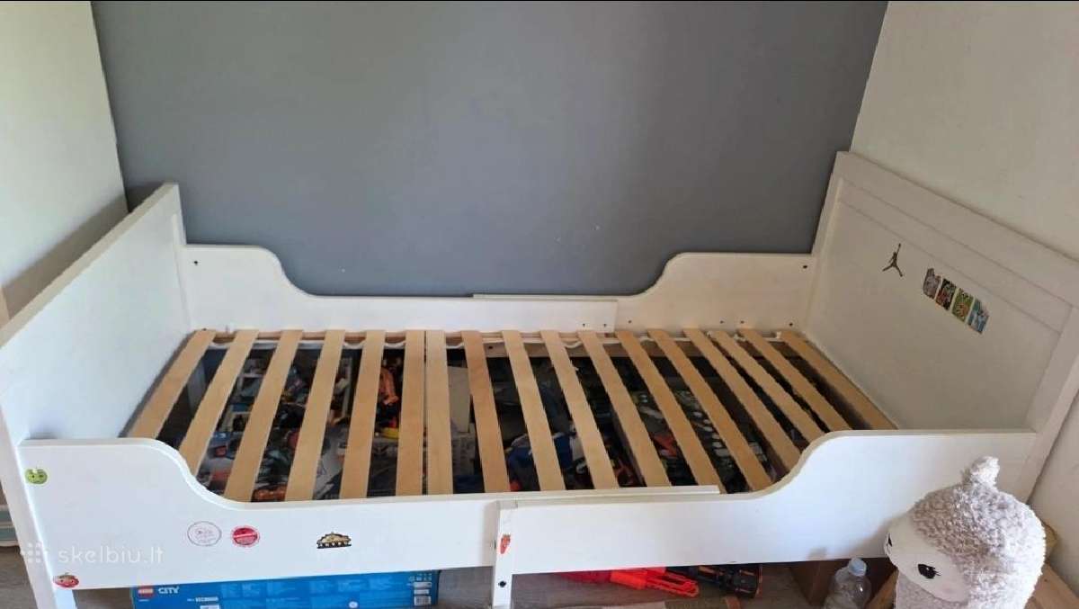Ikea lova + čiužinys + grotelės - nuotraukos Nr. 2