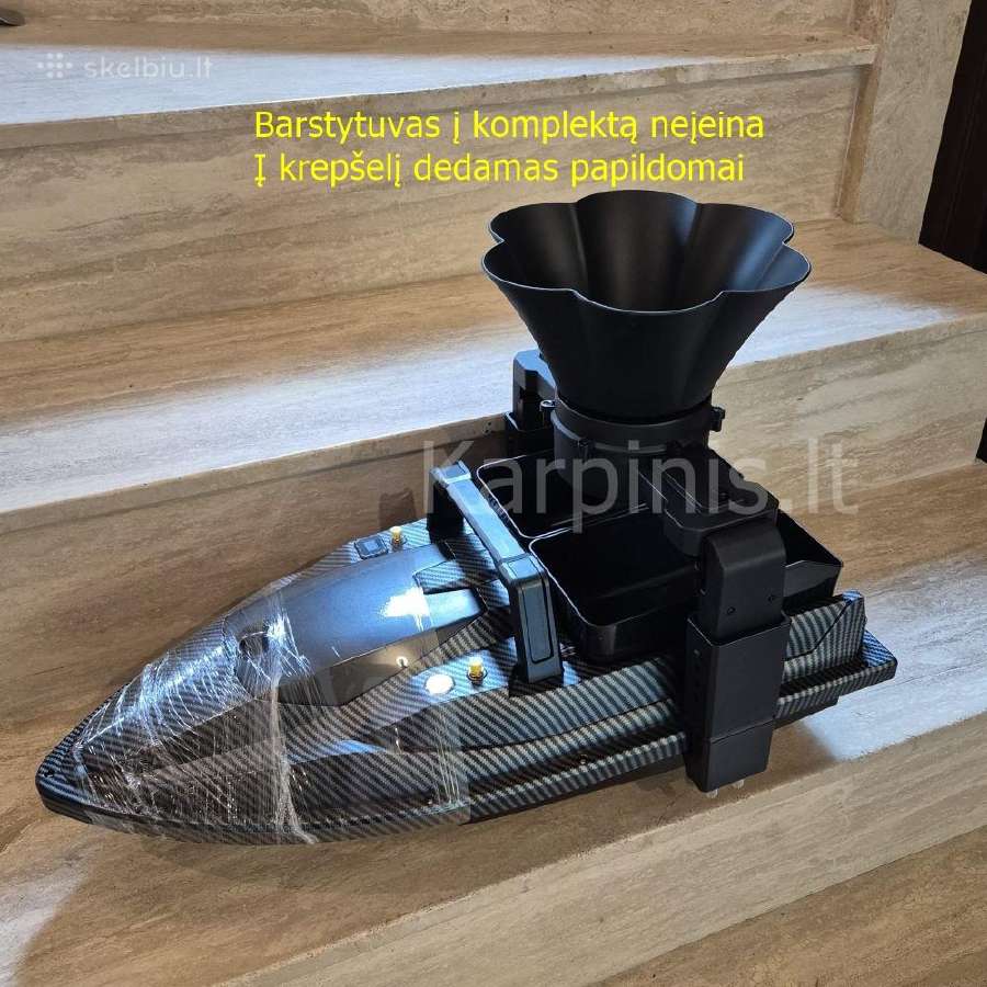 Flytec V600 Pro laivelis su GPS ir Echolotu 300 m - nuotraukos Nr. 5