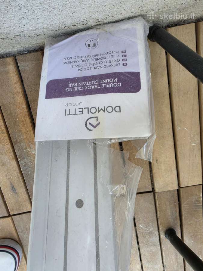 2-jų griovelių lubų karnizas - nuotraukos Nr. 2