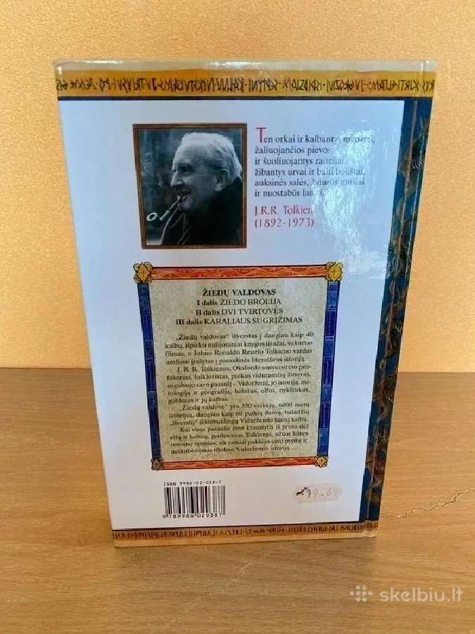 2 Knygos J. R. R. Tolkien Žiedų valdovas - nuotraukos Nr. 2