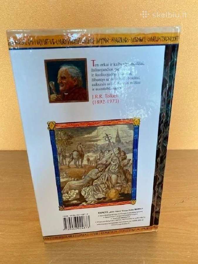 2 Knygos J. R. R. Tolkien Žiedų valdovas - nuotraukos Nr. 3