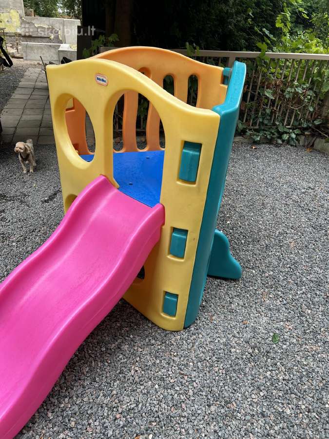 Little Tikes didelė žaidimų aikštelė su čiuožykla - nuotraukos Nr. 2