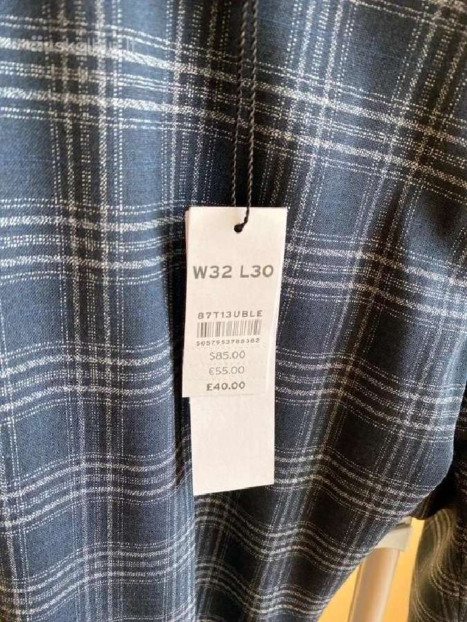 Naujas vyriškas tamsiai mėlynas Topman kostiumas - nuotraukos Nr. 7