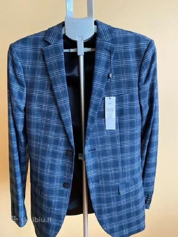 Naujas vyriškas tamsiai mėlynas Topman kostiumas - nuotraukos Nr. 2
