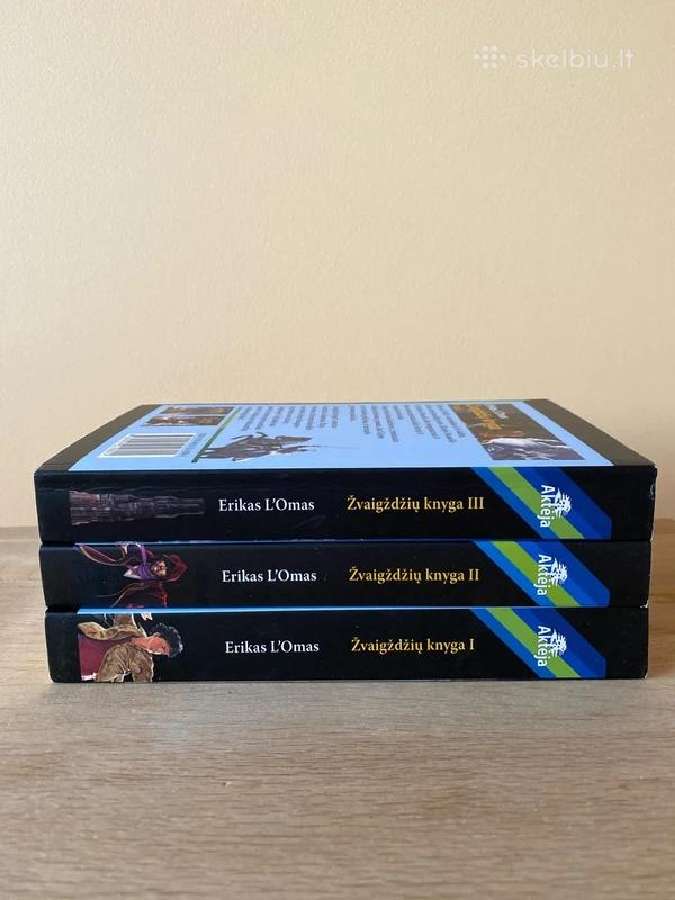 3 knygų serija Erikas Lomas Žvaigždžių knyga - nuotraukos Nr. 2