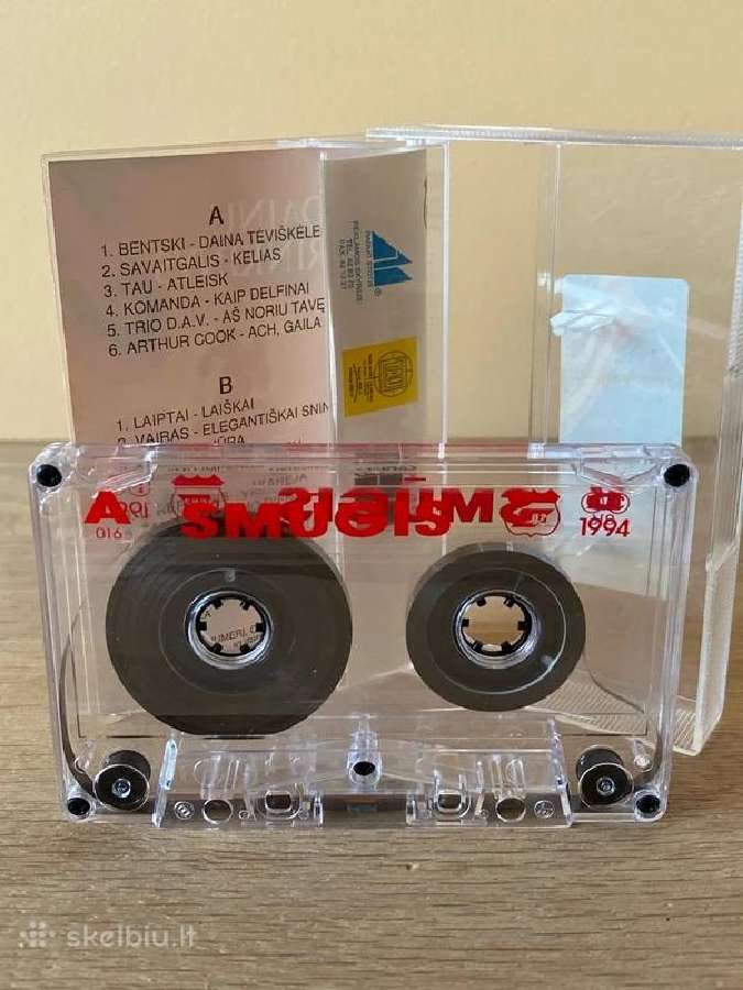 Audio garso kasetė Dainų rinkinys Smūgis - nuotraukos Nr. 3