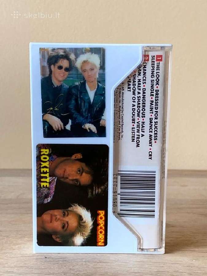Audio garso kasetė Roxette Look Sharp! - nuotraukos Nr. 2