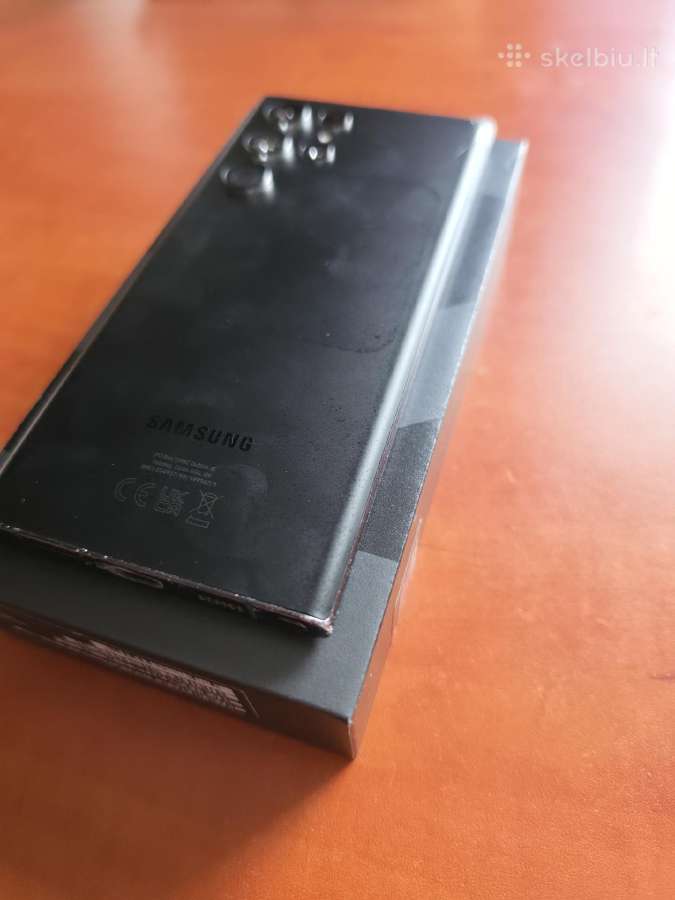 Samsung galaxy S22 ultra black 512gb - nuotraukos Nr. 3