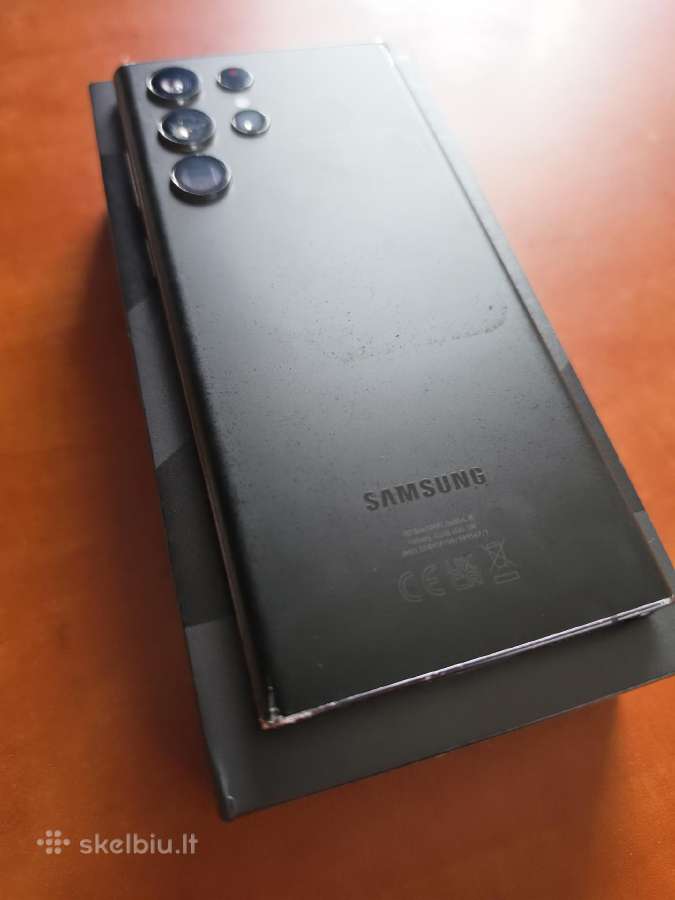 Samsung galaxy S22 ultra black 512gb - nuotraukos Nr. 4