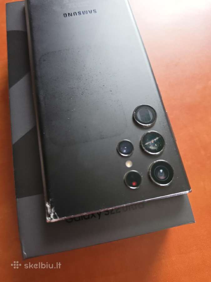 Samsung galaxy S22 ultra black 512gb - nuotraukos Nr. 5