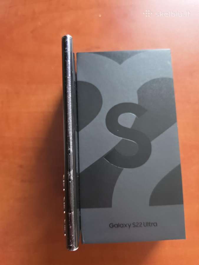 Samsung galaxy S22 ultra black 512gb - nuotraukos Nr. 6