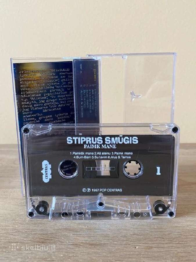 Audio garso kasetė Stiprus smūgis - Paimk mane - nuotraukos Nr. 3