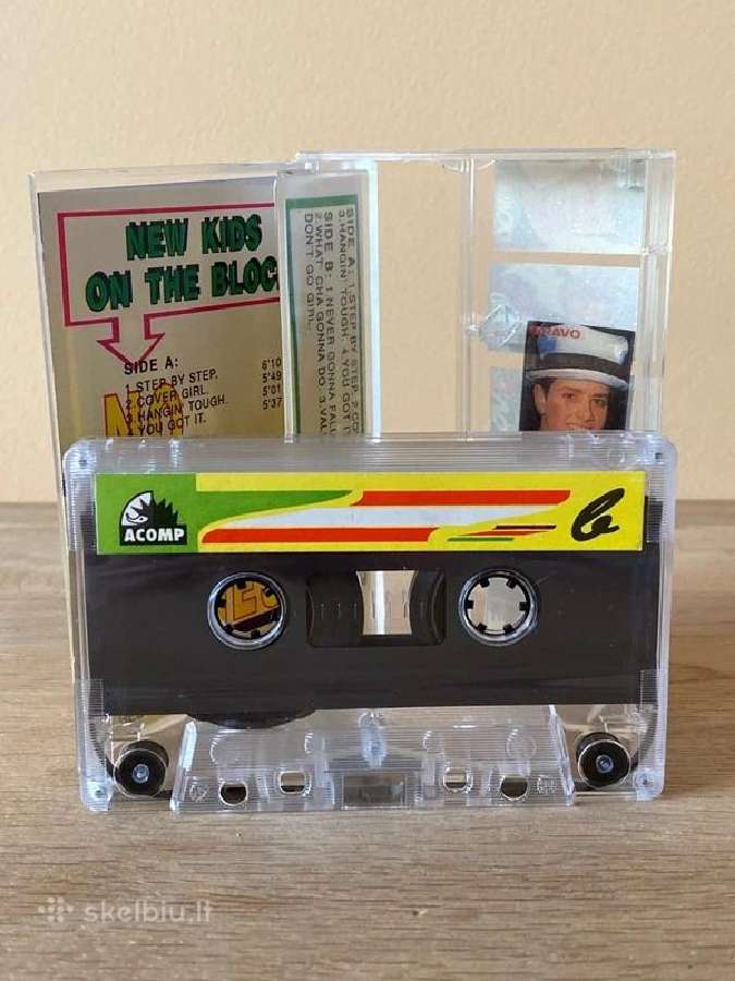 Audio garso kasetė New Kids on the block - no more - nuotraukos Nr. 3