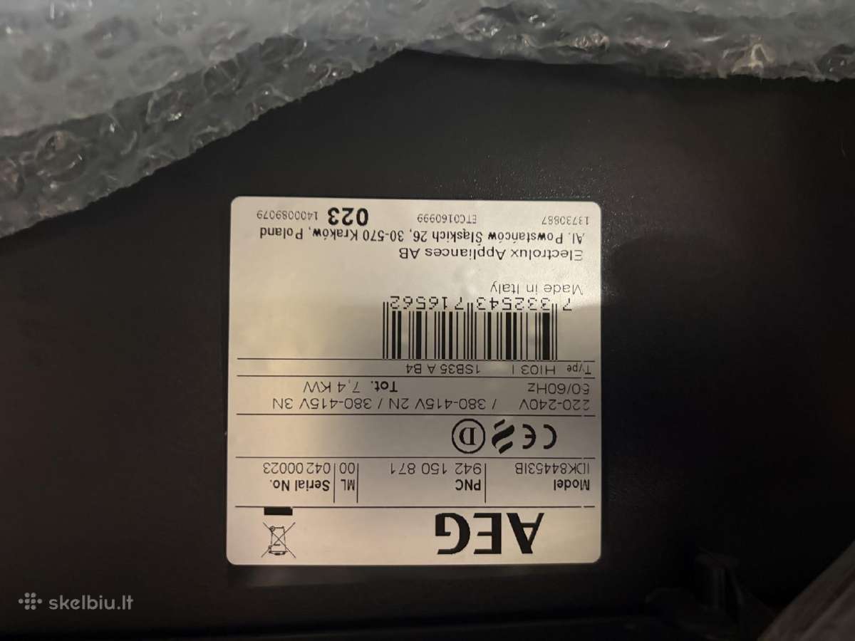 Aeg Idk84453ib kaitlente su gartraukiu - nuotraukos Nr. 2