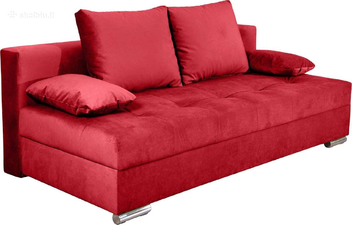 Sofa-lova Tania su lovos funkcija ir patalynės dė - nuotraukos Nr. 3