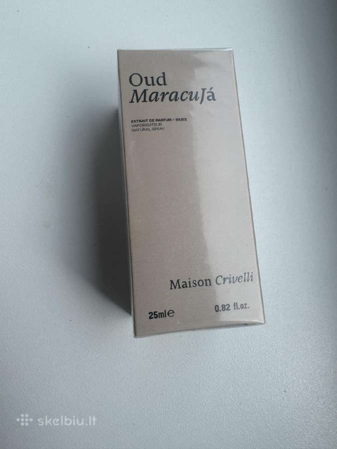 Naujas Maison Crivelli Oud Maracuja 25 ml-32 eur - nuotraukos Nr. 2