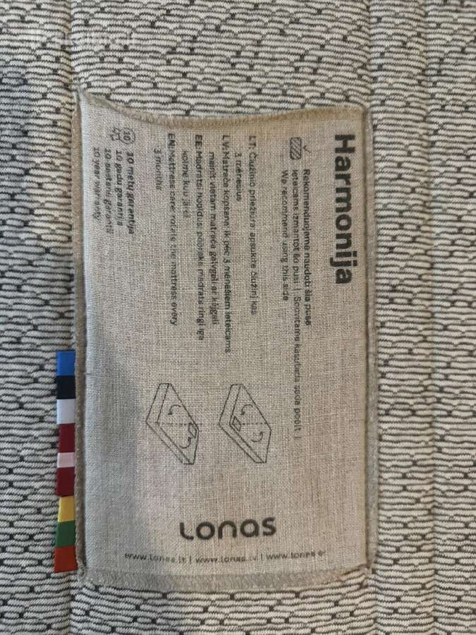 Lono Harmonija čiužinys 100 200 cm - nuotraukos Nr. 4