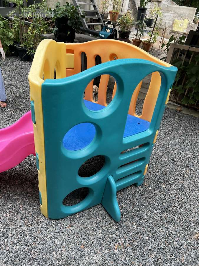 Little Tikes didelė žaidimų aikštelė su čiuožykla - nuotraukos Nr. 3