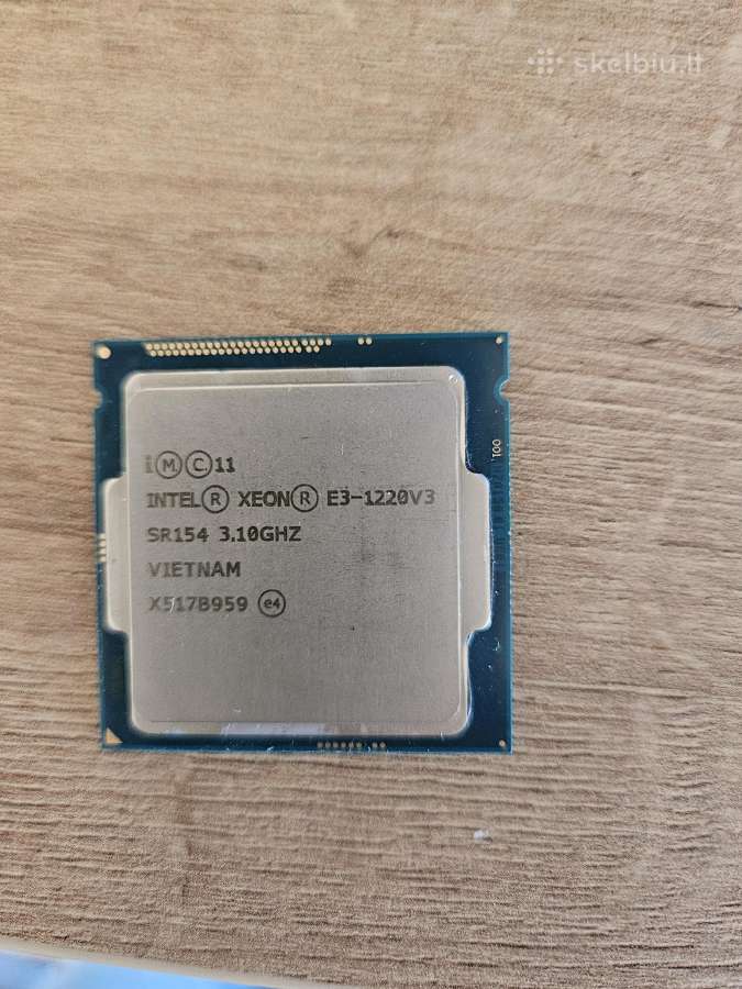 Cpu Intel Core i3-10100 , i5-8500, Xeon - nuotraukos Nr. 3