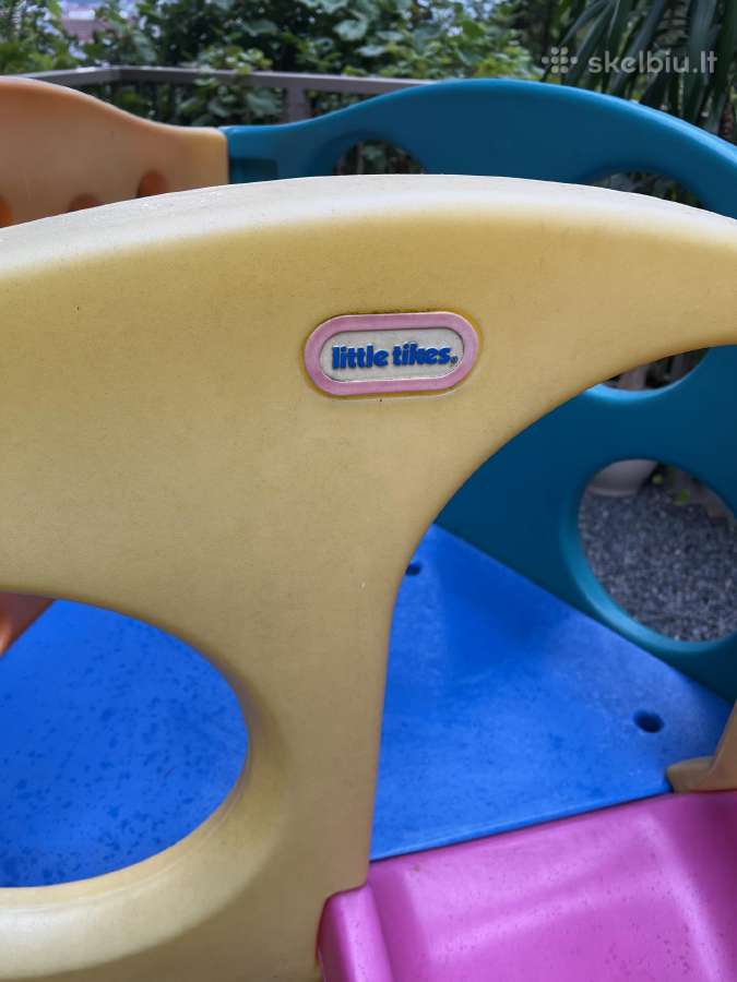 Little Tikes didelė žaidimų aikštelė su čiuožykla - nuotraukos Nr. 5