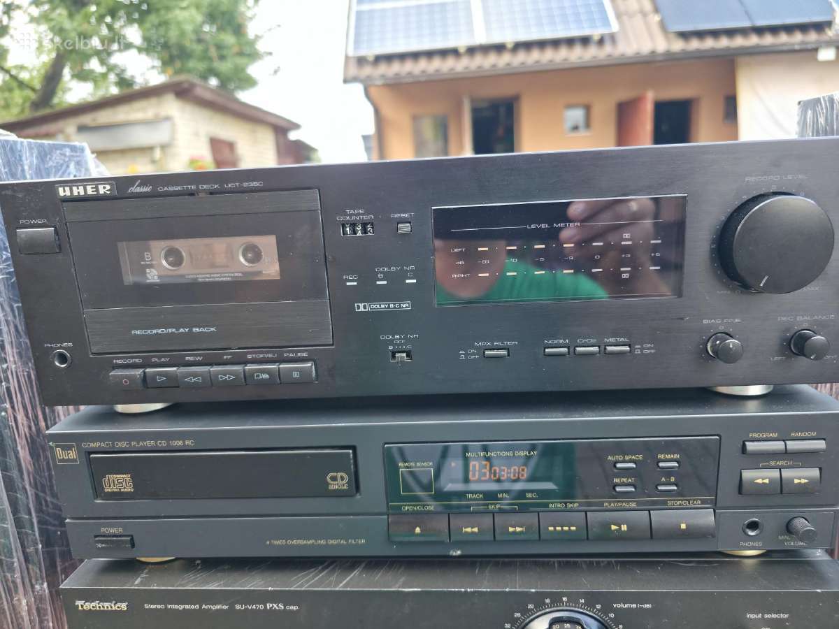 Onkyo integra Ta 2044 kasetinė deka, kita Uher - nuotraukos Nr. 8