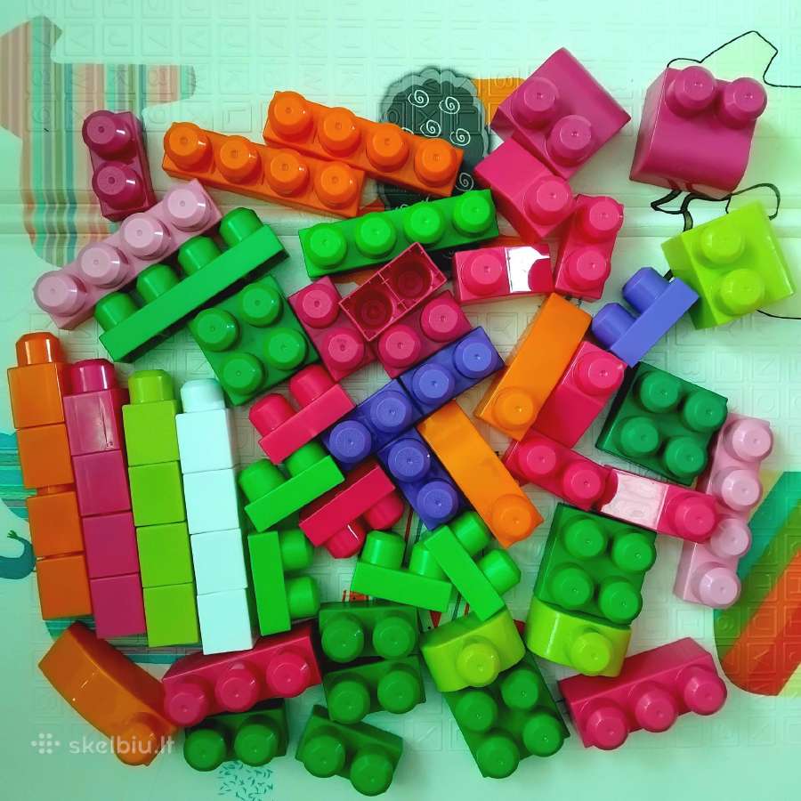 „Mega Bloks“ rinkinys su 60 detalių, +10 priedas - nuotraukos Nr. 4