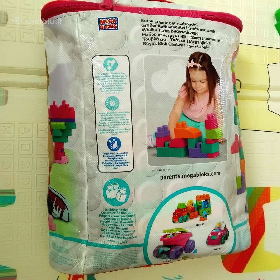„Mega Bloks“ rinkinys su 60 detalių, +10 priedas - nuotraukos Nr. 5
