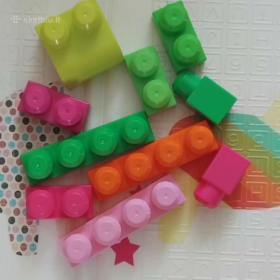 „Mega Bloks“ rinkinys su 60 detalių, +10 priedas - nuotraukos Nr. 7