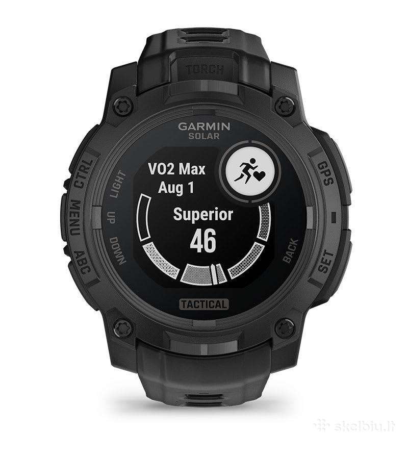 Garmin Instinct® 3 – 45 mm, Solar, Tactical Editio - nuotraukos Nr. 3