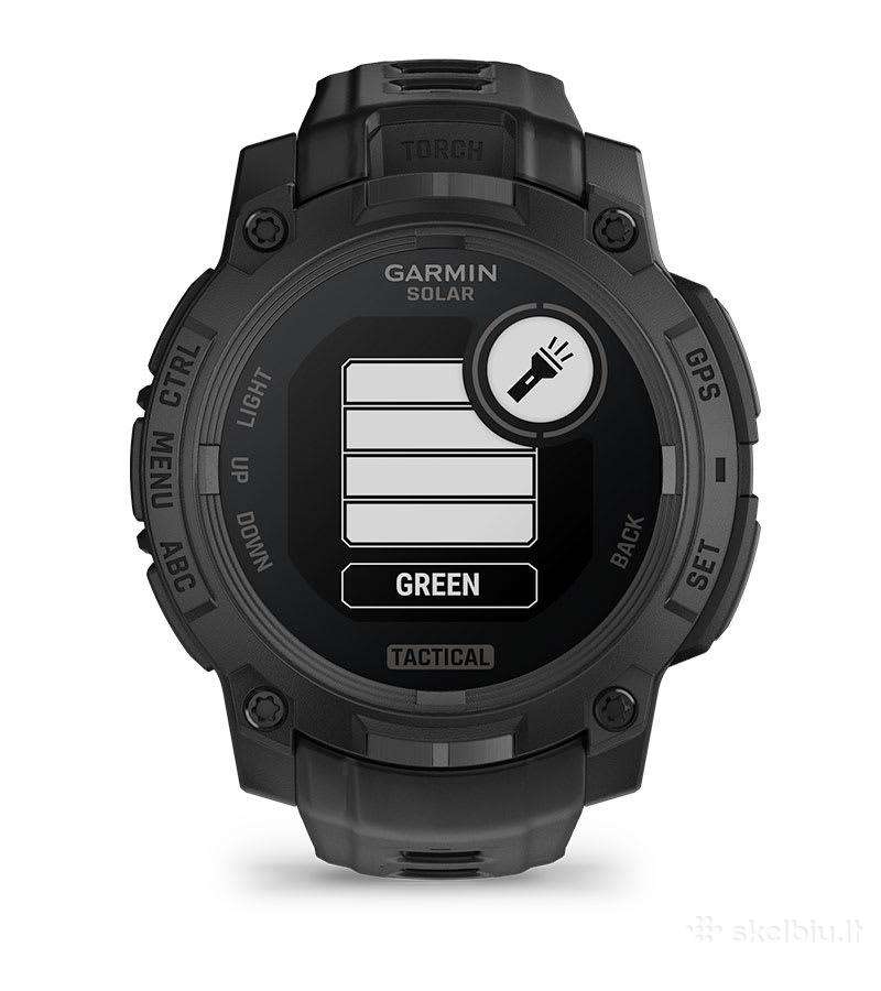 Garmin Instinct® 3 – 45 mm, Solar, Tactical Editio - nuotraukos Nr. 5