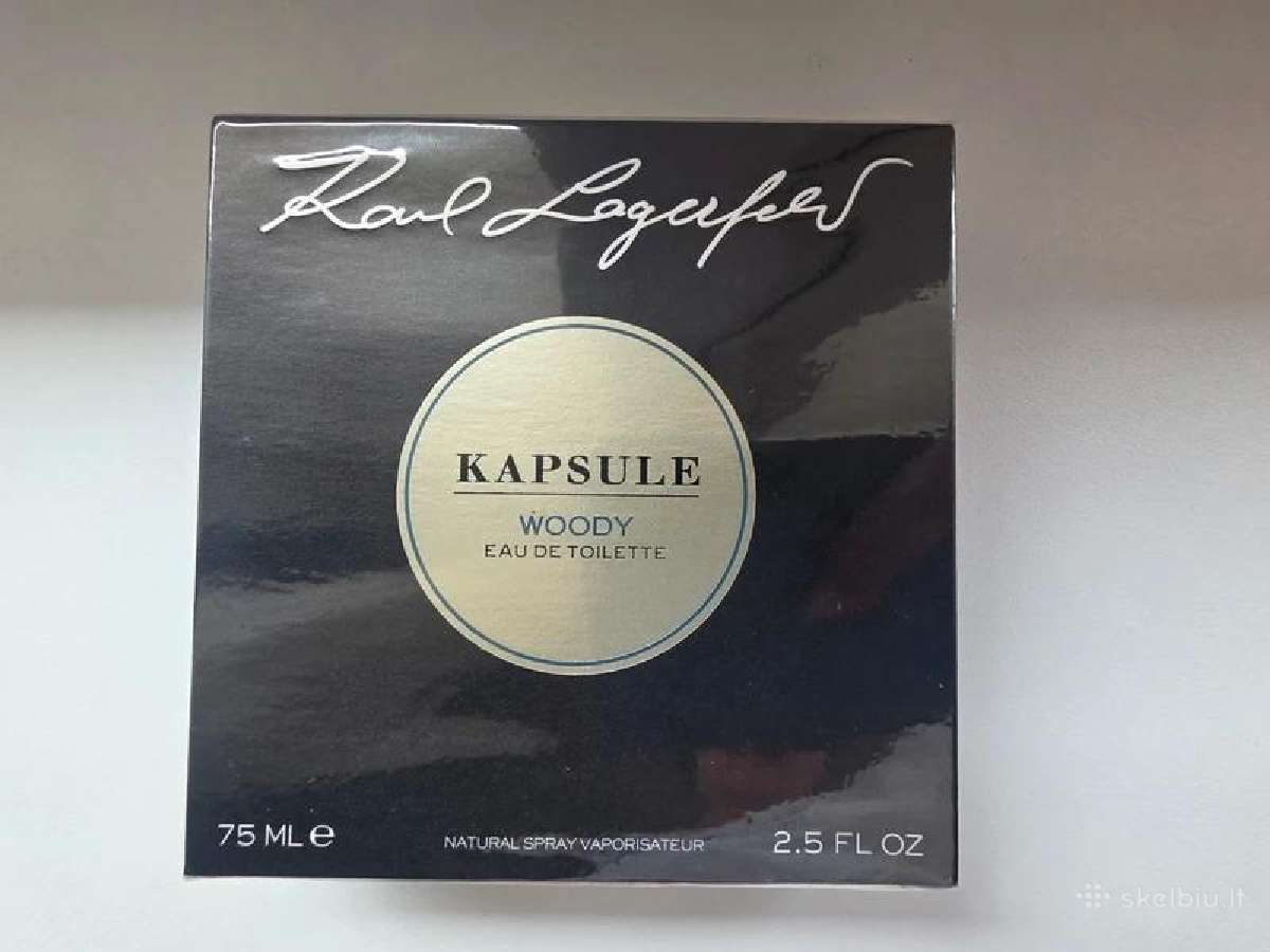Nauji kvepalai kapsule woody 75ml - nuotraukos Nr. 3