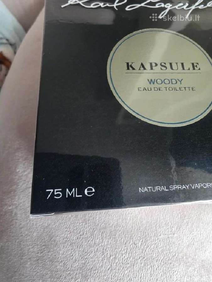 Nauji kvepalai kapsule woody 75ml - nuotraukos Nr. 6