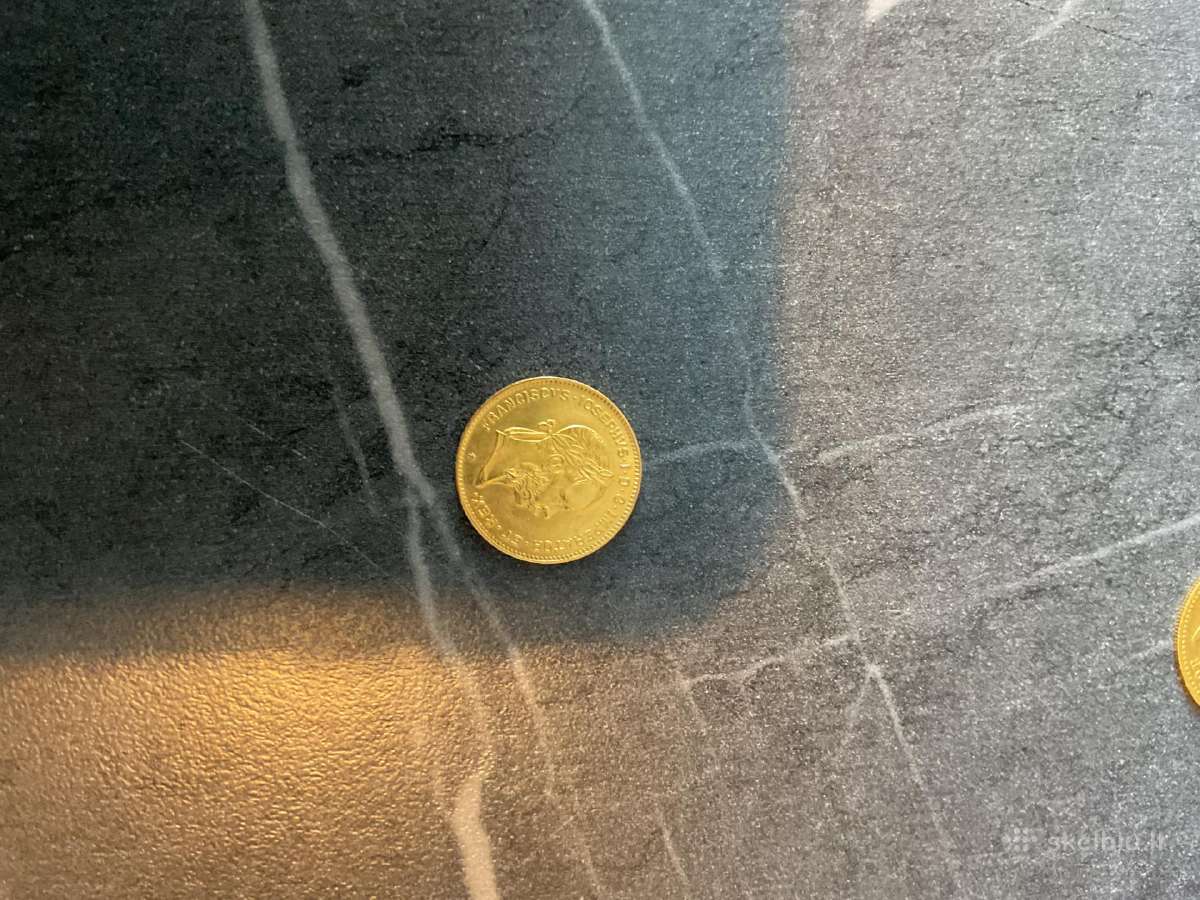 Įvairios 22 ir 24 karatų aukso monetos - nuotraukos Nr. 2